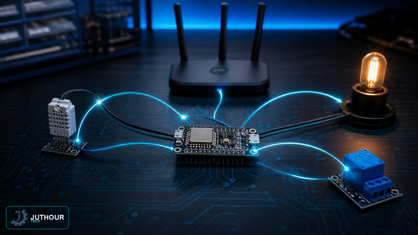 Engineering illustration: Getting Started with NodeMCU for the Internet of Things