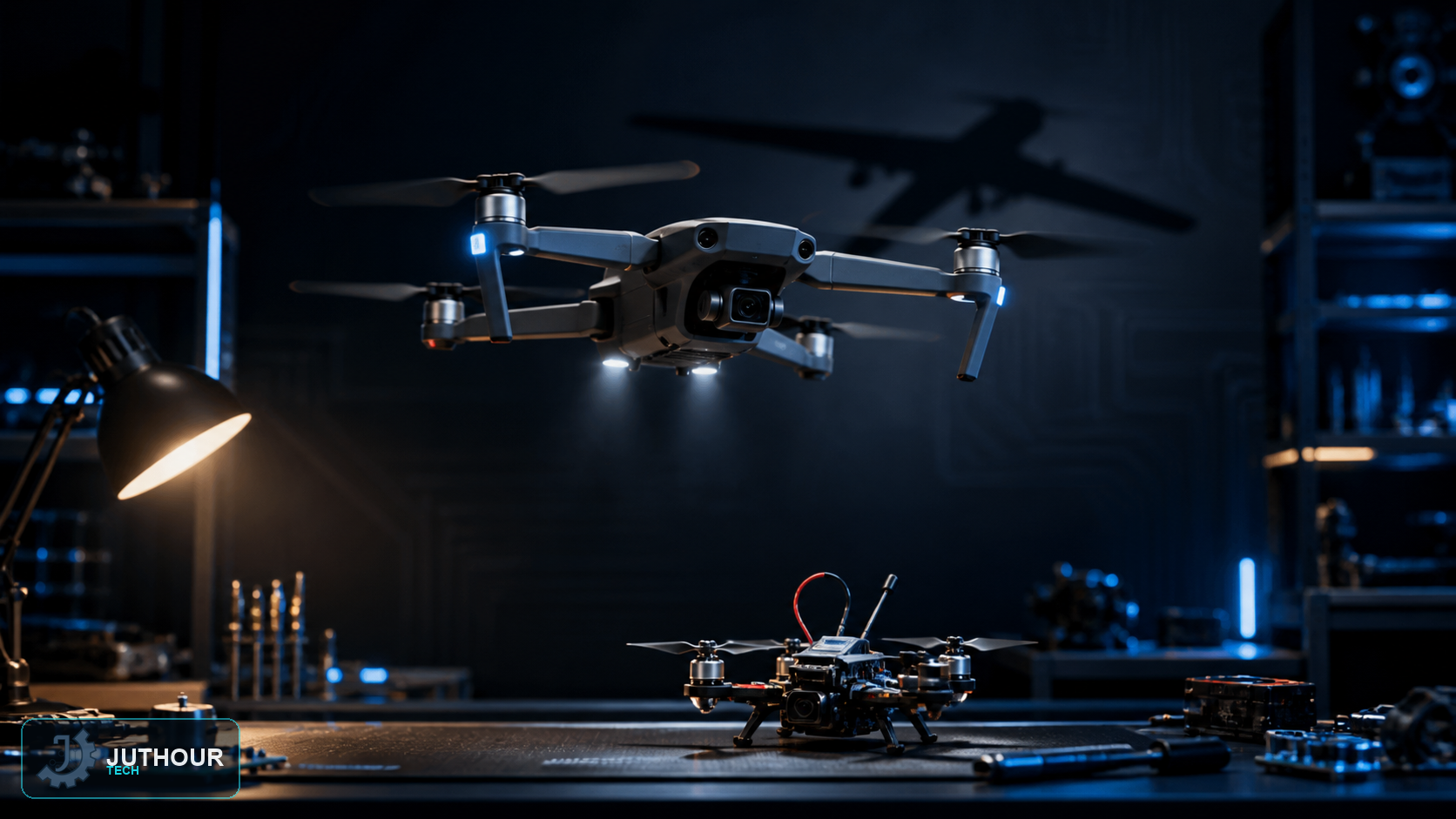 Engineering illustration: Drones: From Military Origins to Modern Civilian and Hobbyist Uses