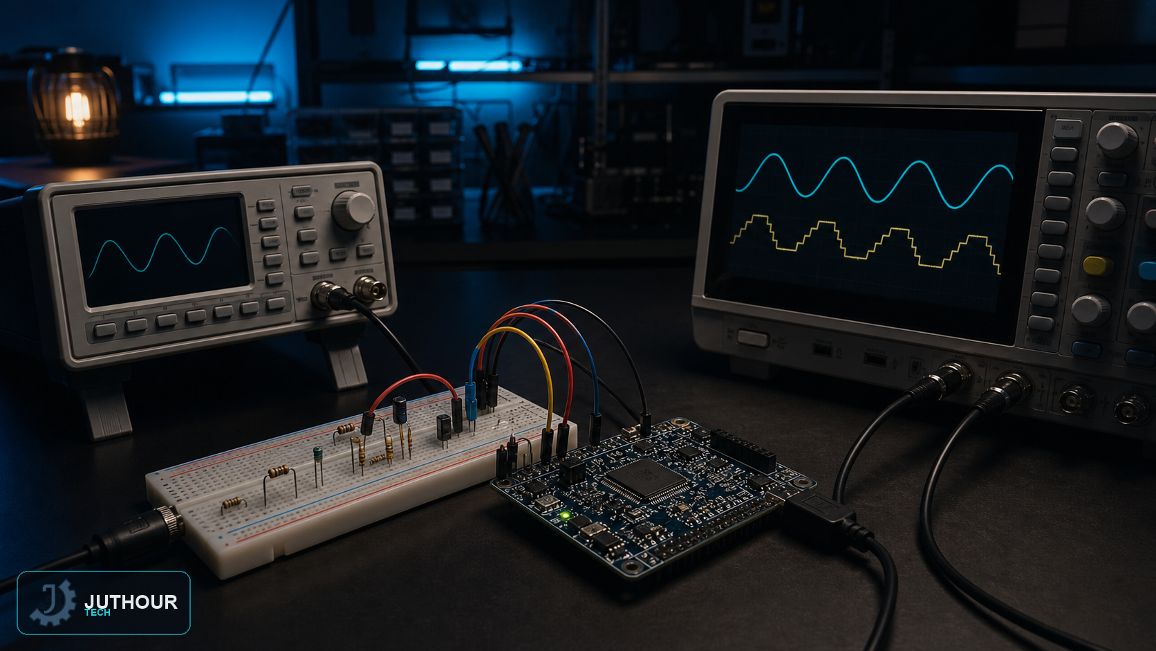 المحول التناظري إلى الرقمي (ADC): الدقة والمرجع والحسابات