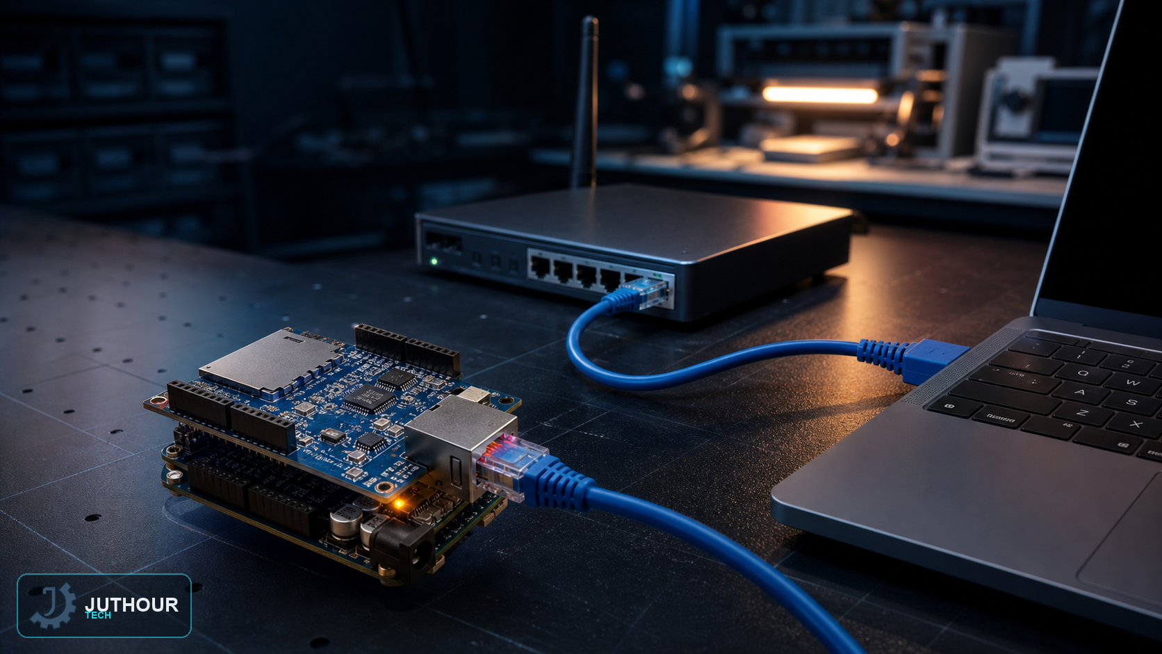 توصيل Arduino بالشبكة باستخدام وحدة Ethernet W5100