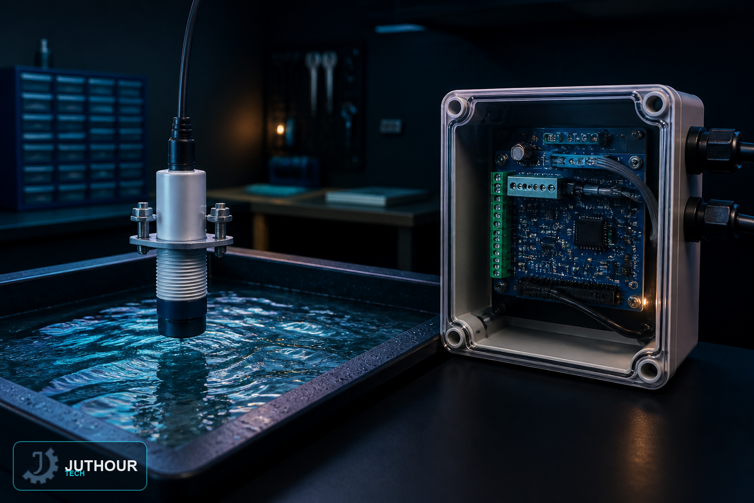 Measuring Distance in Wet Environments with JSN-SR04T