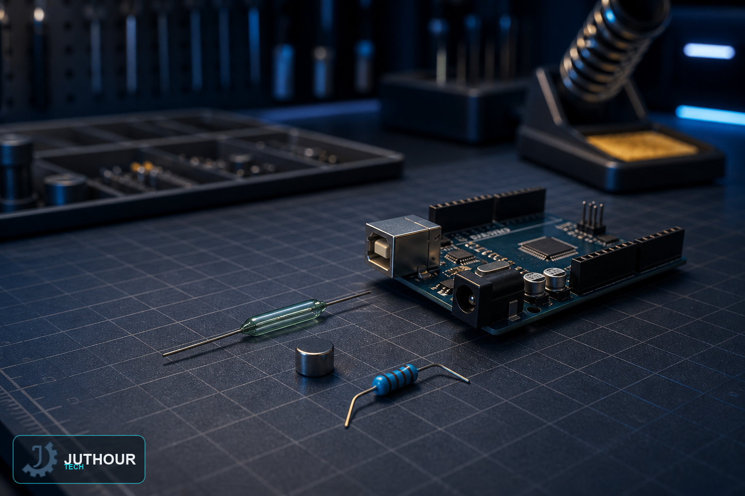 Using a Reed Switch with Arduino: Wiring and Debouncing