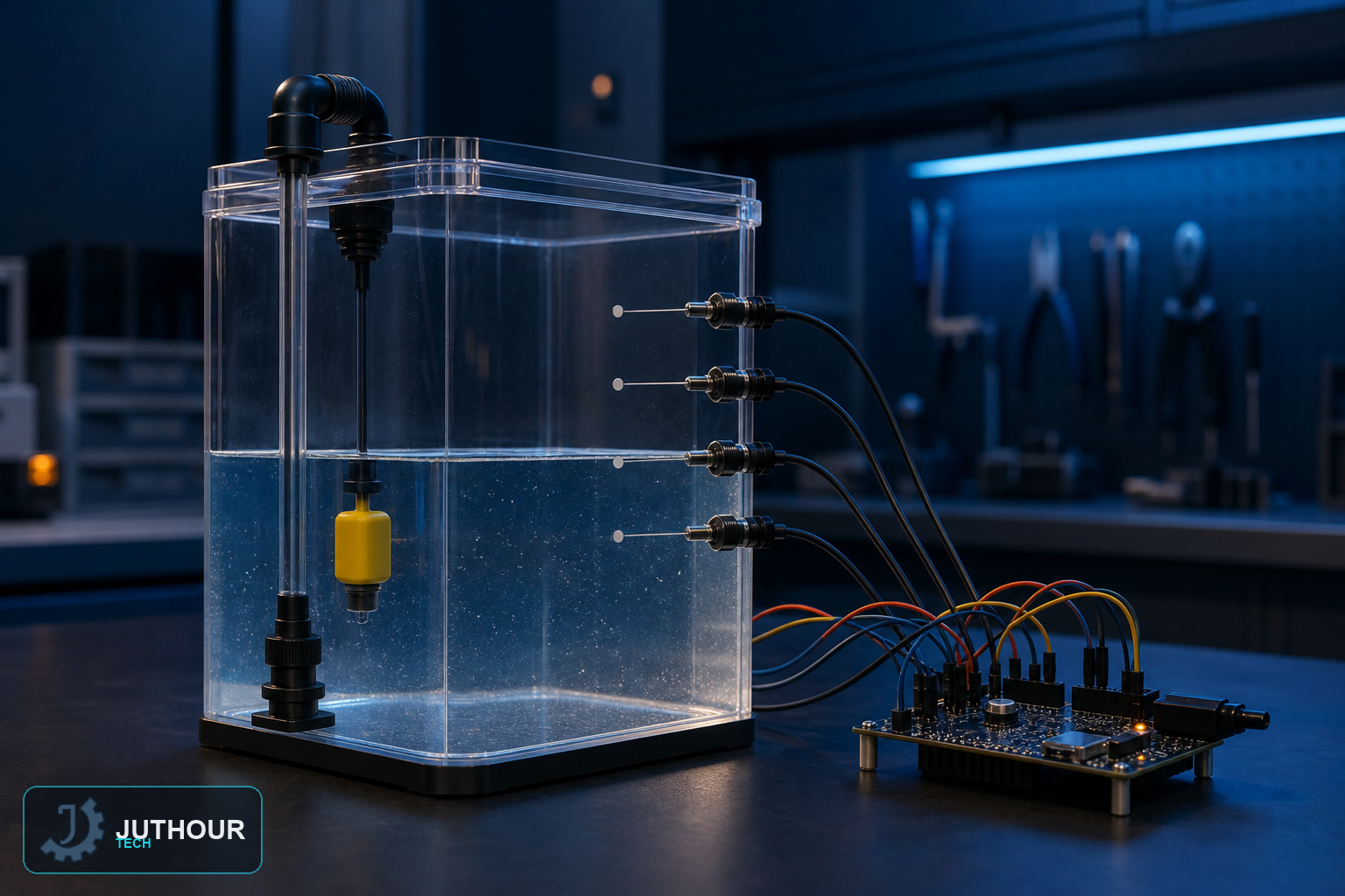 Low Water-Level Alert Prototype: Sensor Choice and Calibration