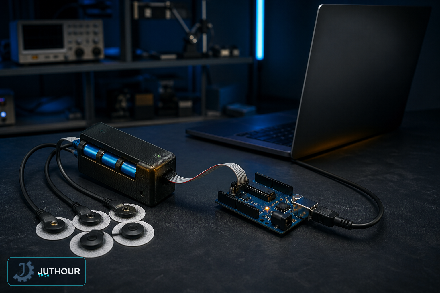 استخدام حساس EMG كوسيلة إدخال للعبة Unity