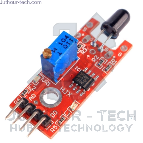 Flame Sensor for flame wavelengths between 760 nm to 1100 nm infrared