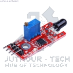 Flame Sensor for flame wavelengths between 760 nm to 1100 nm infrared
