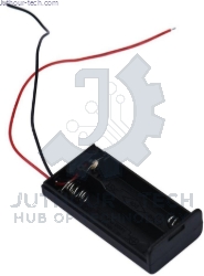 2 x AA Battery Holder + On/Off Switch Side