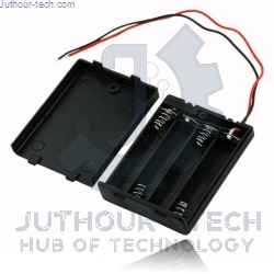 4 x AA Battery Holder + On/Off Switch
