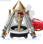 3D Printer Multi Color 3 IN 1 Out Extruder 0.4mm / 1.75mm 12V