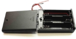 3x AAA Battery Holder + On/Off Switch Top Side