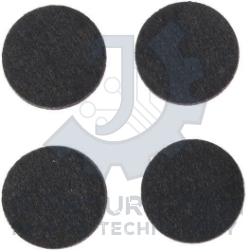 4pcs sticked Anti Vibration for 3D Printers and other machines 10mm (1Cm) Diameter Front