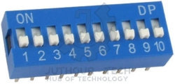 10 Position DIP Switch 2.54mm