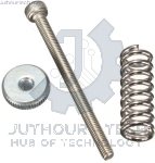 3D PRINTER BED LEVELING M3 SCREW WITH SPRING AND HAND KNOB
