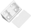 Plastic Corner Angle Brackets 90 Degree (Package:10)