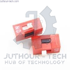 Slide Type Switch Module 1-Bit 2.54mm 1 Position Way DIP Red Pitch