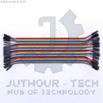 40PCS Jumper Wire Cable 1P-1P 2.54mm 20cm Female to Female For Arduino