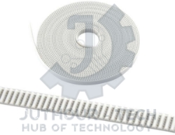 1Meter GT2 Timing Belt White PU With Steel Core 2GT-6MM GT2 Open Timing Belt for 3D Printer RepRap Prusa