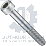 M5x35mm High Tensile Socket Head Screws White - Pack 50