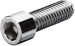 M5x10mm High Tensile Socket Head Screws (White) - Pack 50