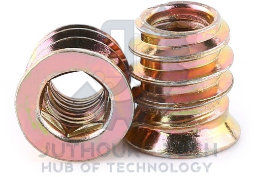 M6 Hex Furniture Nut For Wood - Pack 50