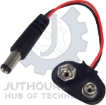 9V battery snap power cable to DC 9V clip male line battery adapter for arduino uno r3