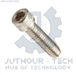M3x15mm High Tensile Socket Head Cap Screws (White) - Pack 50