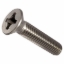 M4x12mm Phillips Flat Head Machine Screws - Pack 50