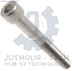 M3x40mm High Tensile Socket Head Cap Screws (White) - Pack 50