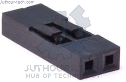 Picture of PH-14 (2 Pin 0.100 inch Header Crimp Connector Housing-Single Row)