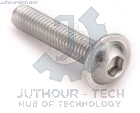 M5x30mm Socket Flanged Button Head Screws - Pack 50
