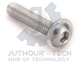 M4x30mm Socket Flanged Button Head Screws - Pack 50