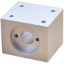 T8 lead screw housing nut silver