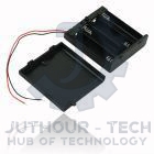 4 x AAA Battery Holder + On/Off Switch Front