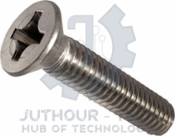 M5x35mm Phillips Flat Head Machine Screws - Pack 50