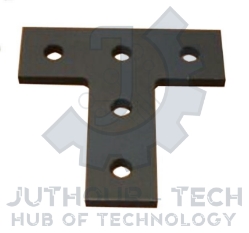 T Joining Plate Flat (Steel) Front