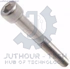 M3x50mm High Tensile Socket Head Cap Screws (White) - Pack 50