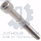M3x55mm High Tensile Socket Head Cap Screws (White) - Pack 50
