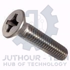 3x18mm Flat Head Machine Screws - Pack 50