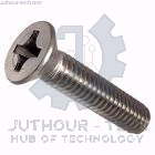 3x18mm Flat Head Machine Screws - Pack 50