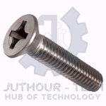 4x20mm Phillips Flat Head Machine Screws - Pack 50