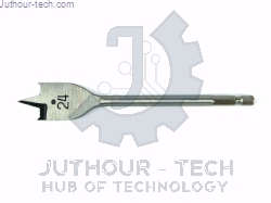 Wood Flat Drill Bit 24mm Side