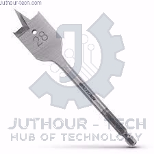 Wood Flat Drill Bit 28mm Face Side