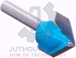 Router Drill Bit D: 10mm H: 10mm Shank: 6 side