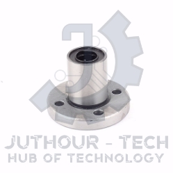 LMF20UU 20mm Round Flange Linear Bearing Motion Bushing Ball Bearing For CNC Router Side