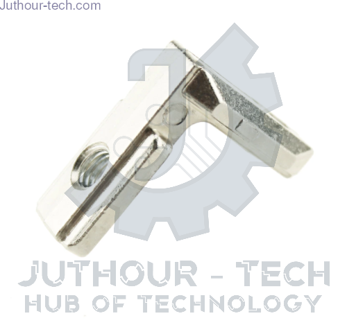 L Shape 90 Degree Hidden Inside Corner Bracket for T Slot 40mm Aluminum Extrusion Side