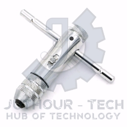 M3-M8 T-Handle Ratchet Tap Wrench Machinist Tool