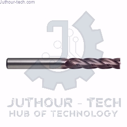 Carbide End Mill Bit 4 Flutes D:6 H:16 Shank:6