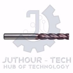 Carbide End Mill Bit 4 Flutes D:4 H:11 Shank:4