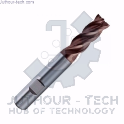 Carbide End Mill Bit 4 Flutes D:4 H:11 Shank:4
