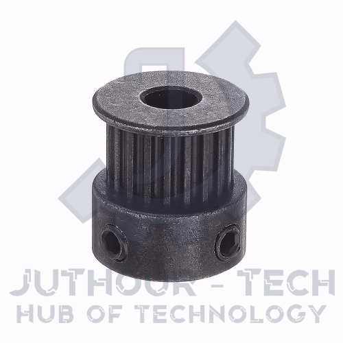 GT2 20 Tooth 5mm Bore Timing Belt Pulley black